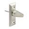 Prime-Line Steel Pin Diecast Lever Sliding Door Latch Lever and Plate, Hollyview (Single Pack) E 2034 - alternate 1